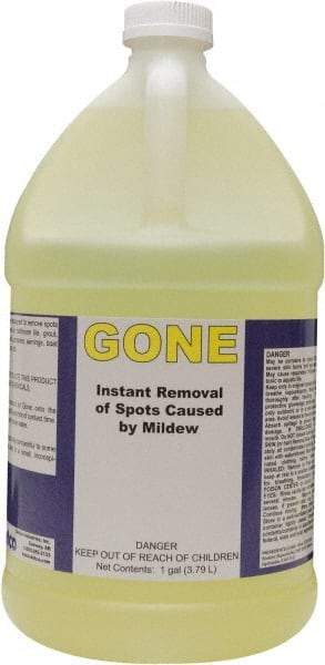 Detco - 1 Gal Bottle Mildew Remover - Liquid, Water-Based, Unscented - Strong Tooling