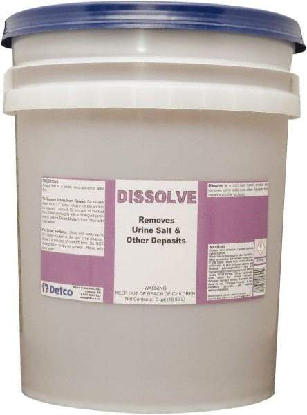 Detco - 5 Gal Pail Carpet & Upholstery Spot Remover - Unscented - Strong Tooling