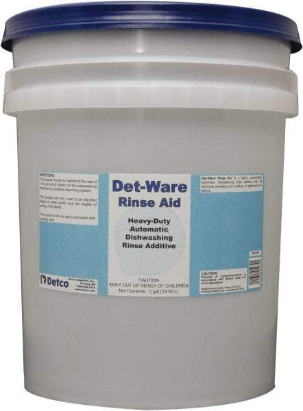 Detco - 5 Gal Pail Automatic Dishwashing Liquid - Unscented - Strong Tooling