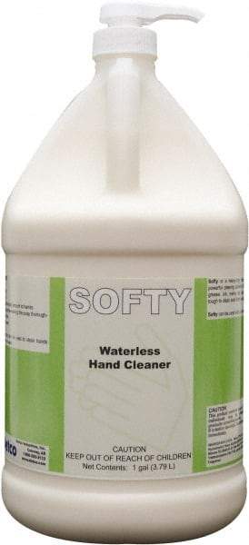 Detco - 1 Gal Bottle Waterless Cream Waterless Hand Cleaner - White, Banana Scent - Strong Tooling