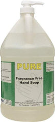 Detco - 1 Gal Bottle Liquid Hand Cleaner - Pale Yellow, Fragrance Free Scent - Strong Tooling