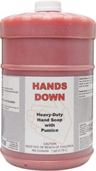 Detco - 1 Gal Bottle Gel Hand Cleaner with Grit - Red, Cherry Scent - Strong Tooling