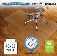 ES Robbins - 53" Long x 45" Wide, Chair Mat - Rectangular, Straight Edge Style - Strong Tooling