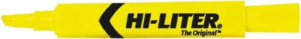 HiLiter - Yellow Highlighter - Chisel Tip, AP Nontoxic Ink - Strong Tooling