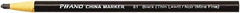 DIXON - Black China Marker - Soft Crayon Tip, Wax - Strong Tooling