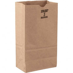 GEN - 1 500-Piece 4-3/4 x 3-1/2" Kraft Grocery Bag - Strong Tooling