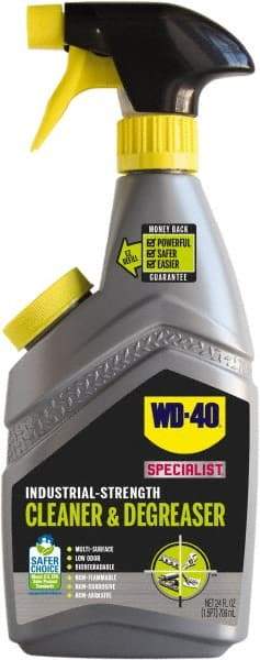 WD-40 Specialist - 24 oz Bottle Cleaner/Degreaser - Liquid, Biodegradable, Pleasant - Strong Tooling