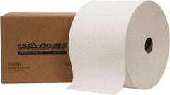 PRO-SOURCE - Dry General Purpose Wipes - Jumbo Roll, 12" x 11" Sheet Size, White - Strong Tooling