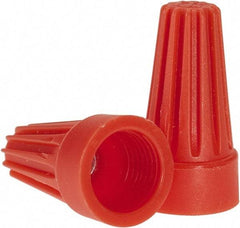 Ideal - 2, 18 to 2, 14 AWG, 600 Volt, Flame Retardant, Standard Twist on Wire Connector - Orange, 221°F - Strong Tooling