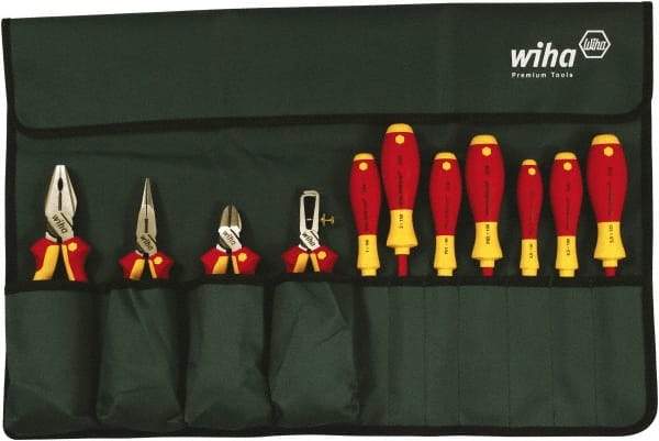 Wiha - 11 Piece Insulated Plier Set - Comes in Box - Strong Tooling