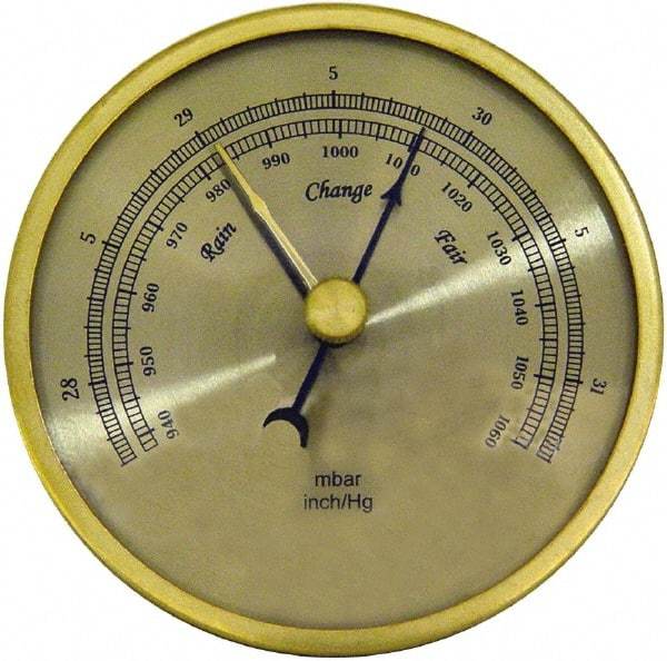 General - Inches of Hg/mbar Scale, Barometer - Strong Tooling