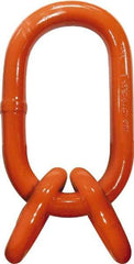 CM - 100 Grade Powder Coated Steel Oblong Link Assembly - 1-1/4" Diameter, 39,000 Lb Load Limit - Strong Tooling