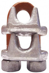 CM - 1/2" Piggyback Wedge Socket Clip - 1/2 - 13, 1.19" Between Centers, Galvanized - Strong Tooling