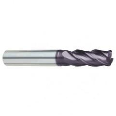 25mm Dia. - 121mm OAL - 4 FL Variable Helix Super-A Carbide End Mill - Strong Tooling