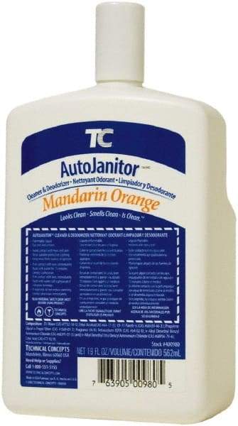 Technical Concepts - 562ml Mandarin Orange Automatic Urinal & Toilet Cleaner Dispenser Refills - For Use with 1793506, 1793507 - Strong Tooling