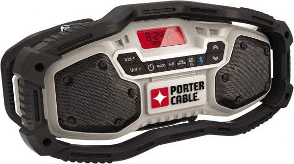 Porter-Cable - LED Worksite Radio - Powered by 120V AC 12V, 20V Max Batteries - Strong Tooling