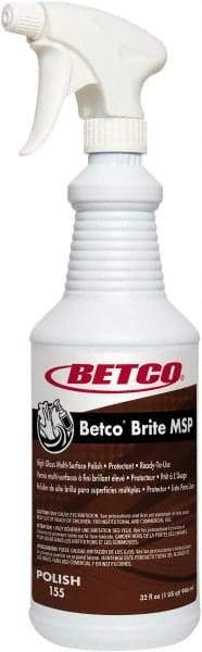 Betco - Liquid Furniture Polish - Lemon Scented, Plastic Bottle Container - Strong Tooling