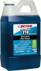 Betco - 2 L Plastic Bottle Pleasant Glass Cleaner - Concentrated, Use on Glass Surfaces - Strong Tooling