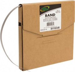 IDEAL TRIDON - Stainless Steel Banding Strap Roll - 3/4" Wide x 0.02" Thick - Strong Tooling