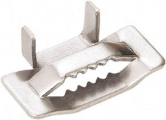 IDEAL TRIDON - Stainless Steel Banding Strap Buckle - 1/4" Wide x 0.03" Thick - Strong Tooling