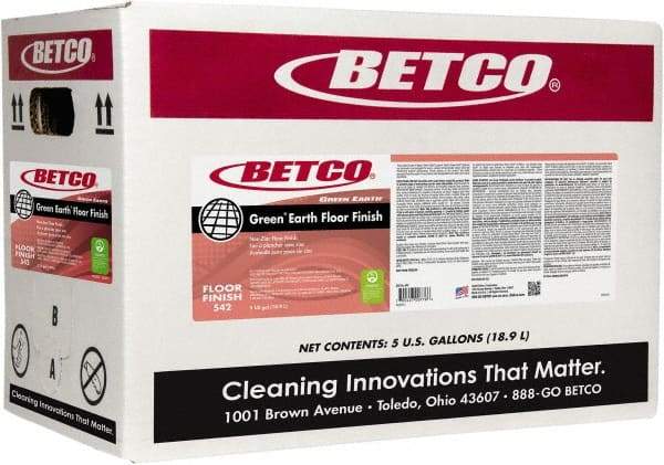 Betco - 5 Gal Bag-in-Box Floor Coating - Use on Hard Floors - Strong Tooling