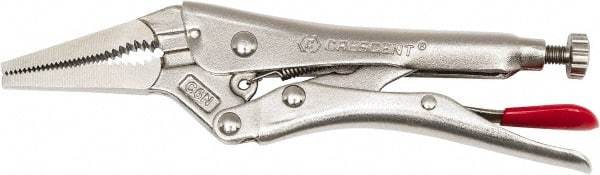 Crescent - 6" OAL Long Nose Jaw Locking Pliers - Strong Tooling