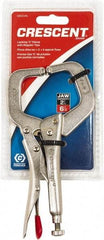 Crescent - 6" OAL C-Clamp Locking Pliers - Strong Tooling