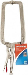 Crescent - 18" OAL C-Clamp Locking Pliers - Strong Tooling