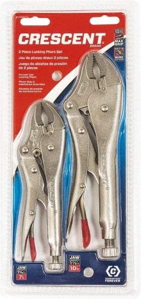 Crescent - 2 Piece Locking Plier Set - Strong Tooling