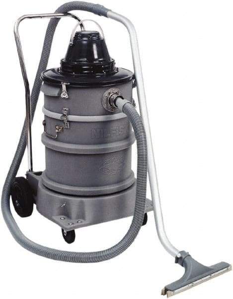 Nilfisk - 15 Gal, Polypropylene Tank, Wet/Dry, Vacuum - 8.3 Amps - Strong Tooling