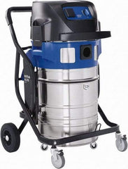 Nilfisk - 19 Gal Plastic Tank, Electric Powered Wet/Dry Vacuum - 1.34 Peak hp, 120 Volt, 8.3 Amps, 16' Hose Fitting, Automatic Filter Clean Delivers a Filter Pulse Every 15 Seconds, Accessories Included - Strong Tooling