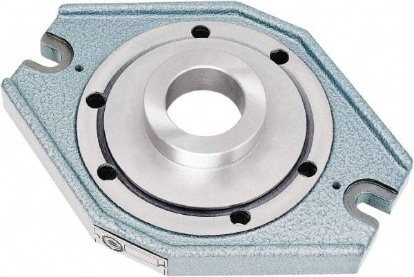 Bison - Adapter Back Plate for 10" Diam Self Centering Lathe Chucks - Plain Back Mount - Strong Tooling