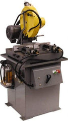 Kalamazoo - 14" Blade Diam, 1" Arbor Hole, Miter Chop & Cutoff Saw - 4,400 RPM, 5 hp, 230/440 Volts, 1 or 3 Phase - Strong Tooling