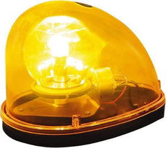 Buyers Products - 90 FPM, Magnetic Mount Emergency Revolving Warning Light Assembly - Powered by 12 Volts, Amber - Strong Tooling