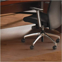 Floortex - 60" Long x 60" Wide, Chair Mat - Square, Straight Edge Style - Strong Tooling