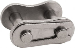 Tritan - 1/4" Pitch, ANSI 25, Roller Chain Connecting Link - For Use with Single Strand Chain - Strong Tooling