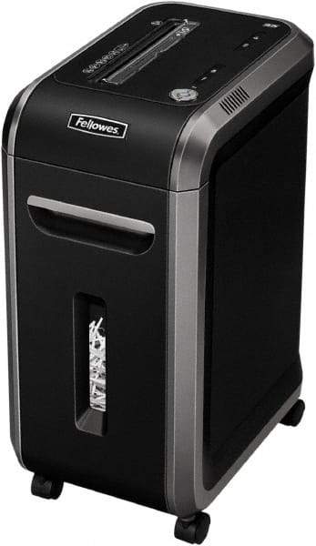 FELLOWES - 7/32" Strip, 12 Sheet Strip Cut Paper Strip Cut Shredder - 17-5/16" Long x 11-7/16" Wide x 25-3/16" High, Level 2 Security, 9 Gal Wastebasket - Strong Tooling