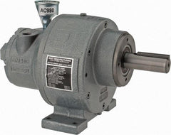 Gast - 1-1/4 hp Reversible Face/Foot Air Actuated Motor - 15:1 Gear Ratio, 200 Max RPM, 11.56" OAL, 1" Shaft Diam - Strong Tooling