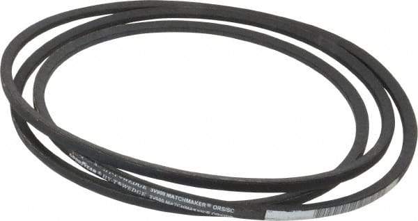 Continental ContiTech - Section 3V, 90" Outside Length, V-Belt - Fiber Reinforced Wingprene Rubber, HY-T Wedge MatchmakerEnvelope, No. 3V900 - Strong Tooling