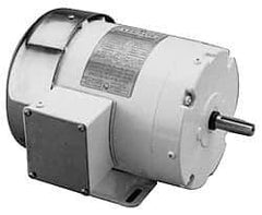 Leeson - 3/4 Max hp, 1,725 Max RPM, Electric AC DC Motor - 208-230/460 V Input, Three Phase, 56 Frame - Strong Tooling