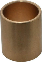 Made in USA - 3/4" Inside x 7/8" Outside Diam, Cast Bronze Sleeve Bearing - 1" OAL - Strong Tooling