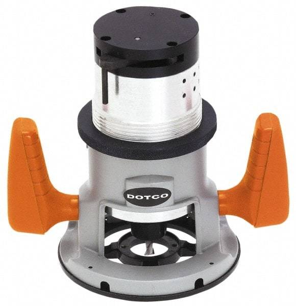 Dotco - 3/8 Inch Collet, 1.7 hp, 18,000 RPM Fixed Base - 1/2 Inch Inlet, 620.53 kPa - Strong Tooling