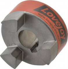 Lovejoy - 19mm Max Bore, 6mm x 2.8mm Keyway Width x Depth, Flexible Coupling Hub - 2.11" OD, 2.12" OAL, Sintered Iron, Order 2 Hubs & 1 Spider for Complete Coupling - Strong Tooling