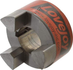 Lovejoy - 1-3/4" Max Bore Diam, Flexible Hub Coupling - 3-3/4" OD, 4-1/2" OAL, Sintered Iron - Strong Tooling