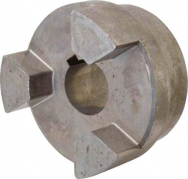 Lovejoy - 1-1/2" Max Bore Diam, Flexible Hub Coupling - 4-1/2" OD, 4.88" OAL, Sintered Iron - Strong Tooling