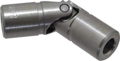 Lovejoy - 7/8" Bore Depth, 768 In/Lbs. Torque, D-Type Single Universal Joint - 3/8" Inside x 3/4" Outside Diam, 2-11/16" OAL - Strong Tooling