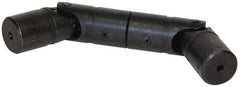 Lovejoy - 1" Bore Depth, 1,560 In/Lbs. Torque, DD-Type Double Universal Joint - 1/2" Inside x 1" Outside Diam, 6-3/4" OAL - Strong Tooling