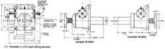 Duff-Norton - 5 Ton Capacity, 24" Lift Height, Upright Mechanical Screw Actuator - Top Plate - Strong Tooling