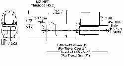 Duff-Norton - 12" Stroke Len, 24% Duty Cycle, 115 Volt, Linear Electromechanical Actuator with Limit Switch - AC Input, 0.67" per Second, 250 Lb Capacity - Strong Tooling