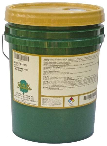 Oak Signature - Oakflo DSO 5400-AFC, 5 Gal Pail Cutting & Grinding Fluid - Water Soluble - Strong Tooling